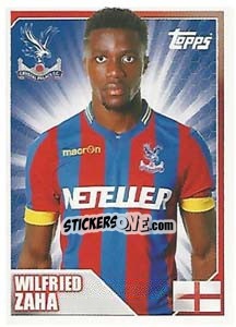 Sticker Wilfried Zaha - Premier League Inglese 2014-2015 n. 118 - Topps