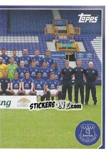 Figurina Team Photo - Premier League Inglese 2014-2015 - Topps