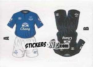 Sticker Home/Away Kit (126A, 126B) - Premier League Inglese 2014-2015 n. 126 - Topps
