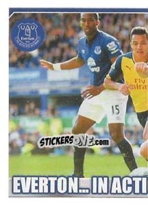 Figurina Match Action - Premier League Inglese 2014-2015 - Topps