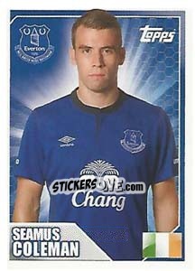 Sticker Seamus Coleman - Premier League Inglese 2014-2015 n. 130 - Topps