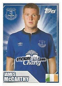 Sticker James McCarthy - Premier League Inglese 2014-2015 n. 137 - Topps