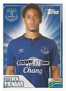 Sticker Steven Pienaar - Premier League Inglese 2014-2015 n. 141 - Topps