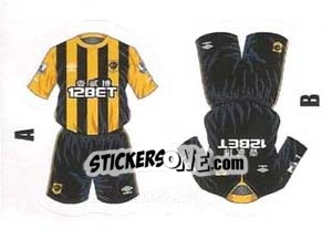 Sticker Home/Away Kit (150A, 150B) - Premier League Inglese 2014-2015 n. 150 - Topps