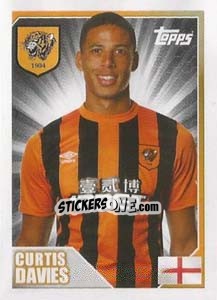 Sticker Curtis Davies - Premier League Inglese 2014-2015 n. 155 - Topps