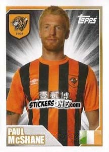 Figurina Paul McShane - Premier League Inglese 2014-2015 - Topps