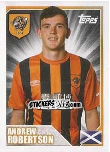 Sticker Andrew Robertson - Premier League Inglese 2014-2015 - Topps