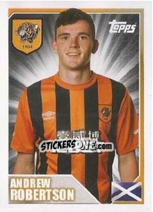 Cromo Andrew Robertson - Premier League Inglese 2014-2015 - Topps