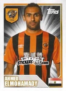 Sticker Ahmed Elmohamady - Premier League Inglese 2014-2015 n. 160 - Topps