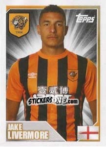 Sticker Jake Livermore - Premier League Inglese 2014-2015 n. 161 - Topps