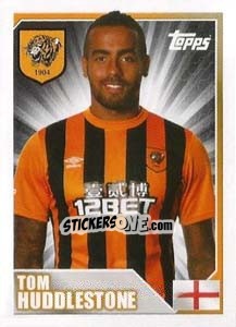 Sticker Tom Huddlestone - Premier League Inglese 2014-2015 n. 162 - Topps