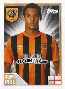 Sticker Tom Ince - Premier League Inglese 2014-2015 n. 164 - Topps