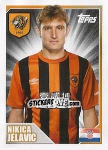 Sticker Nikica Jelavic - Premier League Inglese 2014-2015 n. 169 - Topps