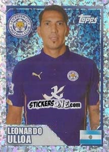 Sticker Leonardo Ulloa - Premier League Inglese 2014-2015 n. 192 - Topps