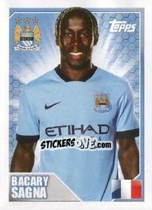 Sticker Bacary Sagna - Premier League Inglese 2014-2015 - Topps