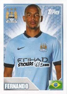 Sticker Fernando - Premier League Inglese 2014-2015 n. 232 - Topps