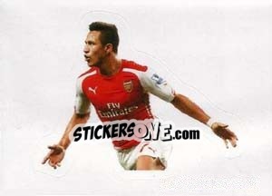 Sticker Alexis Sánchez (Arsenal) - Premier League Inglese 2014-2015 n. 243 - Topps