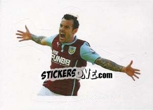Sticker Ross Wallace (Burnley) - Premier League Inglese 2014-2015 n. 245 - Topps