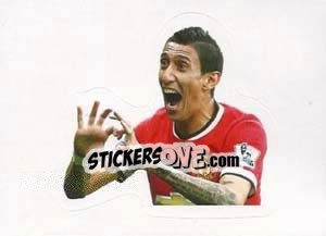 Sticker Ángel Di María (Manchester United) - Premier League Inglese 2014-2015 n. 253 - Topps
