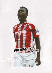 Figurina Mame Diouf (Stoke City) - Premier League Inglese 2014-2015 - Topps