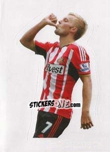 Sticker Sebastian Larsson (Sunderland) - Premier League Inglese 2014-2015 n. 258 - Topps