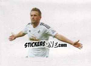 Figurina Gylfi Sigurdsson (Swansea City) - Premier League Inglese 2014-2015 - Topps