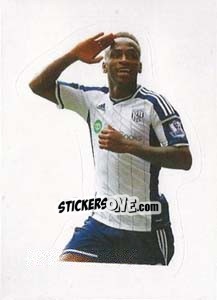 Sticker Saido Berahino (West Bromwich Albion) - Premier League Inglese 2014-2015 n. 261 - Topps