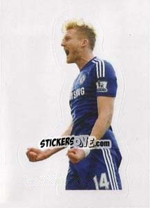 Sticker André Schürrle (Chelsea) - Premier League Inglese 2014-2015 n. 266 - Topps