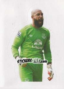 Sticker Tim Howard (Everton) - Premier League Inglese 2014-2015 n. 268 - Topps