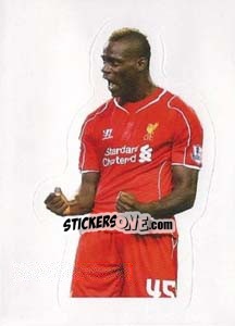 Sticker Mario Balotelli (Liverpool) - Premier League Inglese 2014-2015 n. 271 - Topps