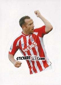 Sticker Charlie Adam (Stoke City) - Premier League Inglese 2014-2015 n. 277 - Topps