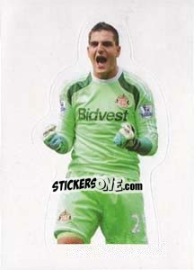 Sticker Vito Mannone (Sunderland) - Premier League Inglese 2014-2015 n. 278 - Topps