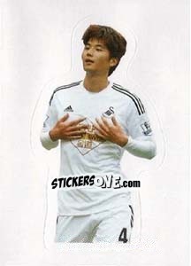 Sticker Ki Sung-Yueng (Swansea City) - Premier League Inglese 2014-2015 n. 279 - Topps