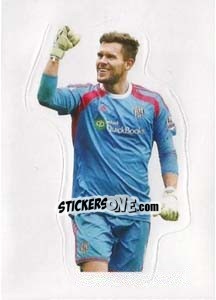 Sticker Ben Foster (West Bromwich Albion) - Premier League Inglese 2014-2015 n. 281 - Topps