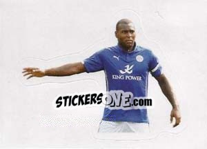 Sticker Wes Morgan (Leicester City) - Premier League Inglese 2014-2015 n. 290 - Topps