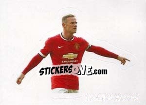 Cromo Wayne Rooney (Manchester United) - Premier League Inglese 2014-2015 - Topps