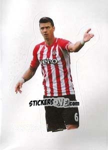 Sticker José Fonte (Southampton) - Premier League Inglese 2014-2015 n. 296 - Topps