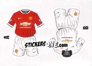 Sticker Home/Away Kit (306A, 306B) - Premier League Inglese 2014-2015 n. 306 - Topps
