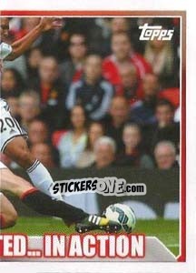 Sticker Match Action - Premier League Inglese 2014-2015 n. 308 - Topps