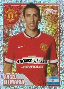 Sticker Ángel Di María - Premier League Inglese 2014-2015 n. 322 - Topps