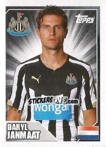 Sticker Daryl Janmaat - Premier League Inglese 2014-2015 n. 336 - Topps