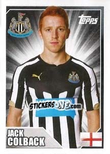 Sticker Jack Colback - Premier League Inglese 2014-2015 n. 342 - Topps