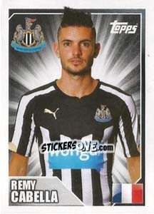 Sticker Rémy Cabella - Premier League Inglese 2014-2015 n. 345 - Topps