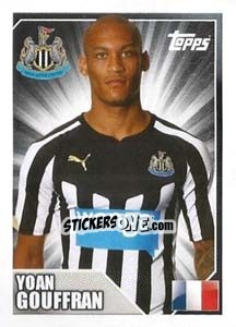 Sticker Yoan Gouffran - Premier League Inglese 2014-2015 - Topps