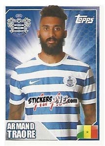 Sticker Armand Traoré - Premier League Inglese 2014-2015 n. 358 - Topps