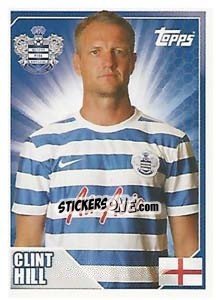 Figurina Clint Hill - Premier League Inglese 2014-2015 - Topps