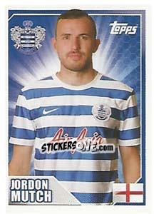 Figurina Jordon Mutch - Premier League Inglese 2014-2015 - Topps