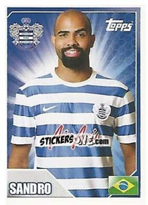 Sticker Sandro - Premier League Inglese 2014-2015 n. 369 - Topps