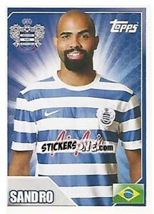 Sticker Sandro - Premier League Inglese 2014-2015 - Topps