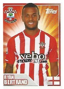 Sticker Ryan Bertrand - Premier League Inglese 2014-2015 n. 383 - Topps